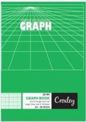 Photo of Croxley JD185 A4 Graph Book - Graph