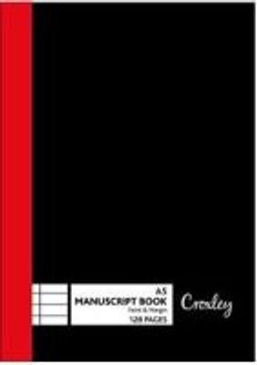 Photo of Croxley JD6235 A5 Manuscript Book - Feint Line & Margin