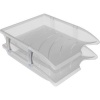 Bantex B9864 2 Optima Letter Trays with 4 Risers Photo