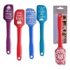 Hill House Publications Hillhouse Silicone Spatula With Wording 5 Pack Photo