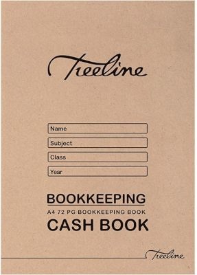 Photo of Treeline Cash Bookkeeping Soft Cover Book