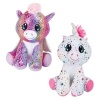 AZ Homes Plush Unicorn Metallic Sitting Photo