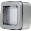 Dala Square Tin with Window Photo