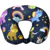 Medoodi Neck Cushion - Unicorn and Rainbow Photo
