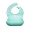 Olive Tree - Foldable Waterproof Silicone Bib for Babies & Toddlers - Green Photo