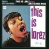 This Is Lorez/lorez Sings Pres Photo
