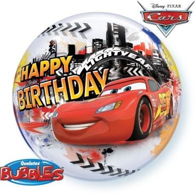 Bubble Balloon Lightning McQueen Birthday 56 cm