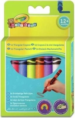 Photo of Crayola Triangular Crayons - Assorted Colours