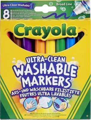 Photo of Crayola Ultra Clean Broadline Washable Markers