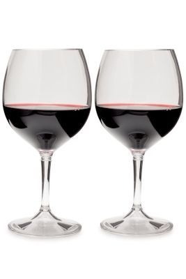 Photo of GSI Outdoors Nesting Red Wine Glass Set