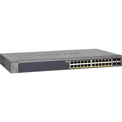 Photo of Netgear GS728TPP Managed L2/L3/L4 Gigabit Ethernet Power over Ethernet 1U Black