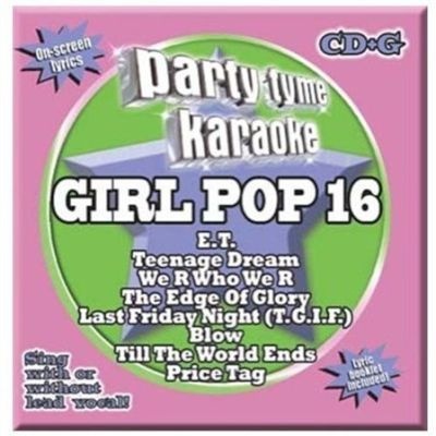 Photo of Sybersound Records Party Tyme Karaoke:girl Pop 16 CD