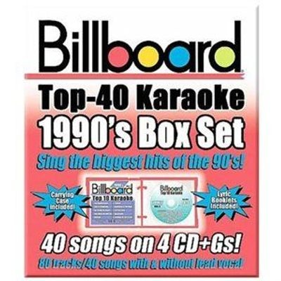 Photo of Sybersound Records Billboard 1990'S Top 40 Karaoke Box S CD