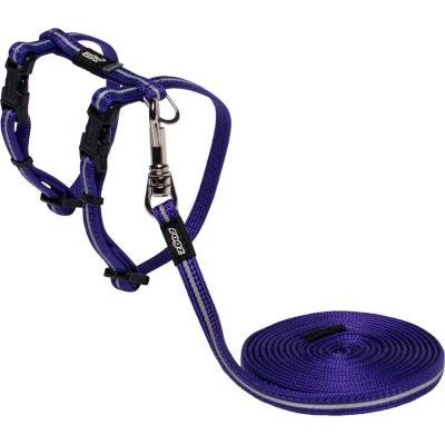 Photo of Rogz Catz AlleyCat Reflective Cat Lead and H-Harness Combination