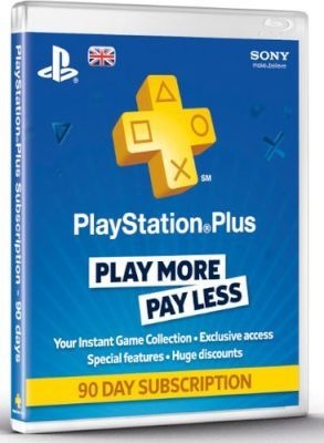 Photo of Sony Playstation Plus - 90 Day Subscription Card