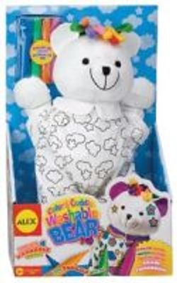 Photo of Alex Toys Colour And Cuddle Washable Bear