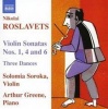 Naxos Violin Sonatas Nos. 1 4 and 6 Photo