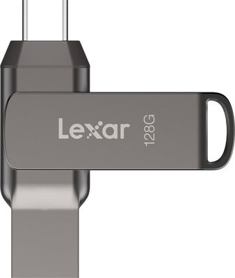 Photo of Lexar JumpDrive D400 128GB 2-in-1 Dual USB Flash Drive - USB 3.1 Type-C