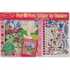 Melissa Doug Melissa & Doug Peel & Press Sticker by Number - Flower Garden Fairy Photo