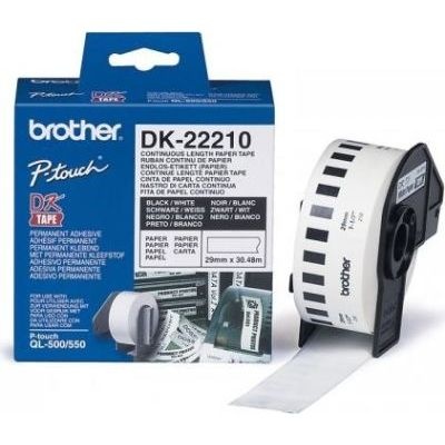 Photo of Brother DK-22210 White Thermal Paper