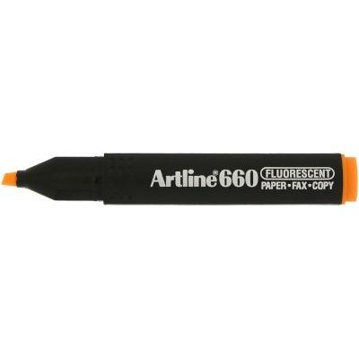 Photo of Artline EK 660 Fluorescent Chisel Tip Highlighter