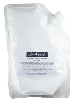 Photo of Jacksons Jackson's - Acrylic Gesso Primer - Pouch - 1 litre