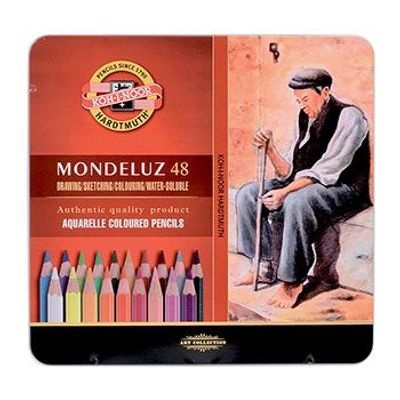 Photo of Koh i noor Koh-I-Noor Mondeluz Set Of 48 Aquarell Coloured Pencils