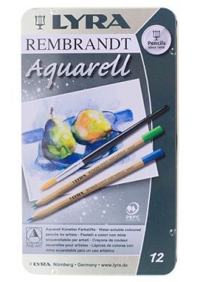 Photo of Lyra Rembrandt Aquarell Water Soluble Coloured Pencil Set