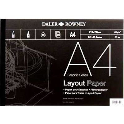Photo of Daler Rowney A4 Layout Pad