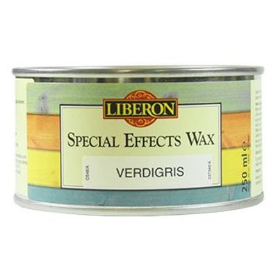 Photo of Liberon Verdigris Wax 250ml. Gives A Green Hue for Oxidised Copper Or Brass Effects