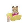 Sylvanian Families - Striped Cat Baby Photo