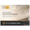 Saunders Waterford Block - 300gsm - 18x26cm - 7x10in - 20 Sheets - Rough Photo