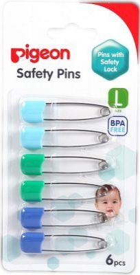 Photo of Pigeon K881 6-Piece Assorted Safety Pins