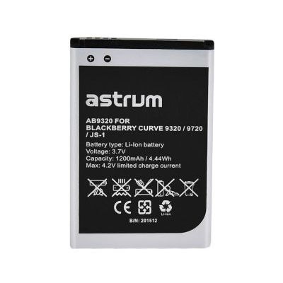 Photo of Astrum Replacement Battery for Blackberry Curve 9320/9720