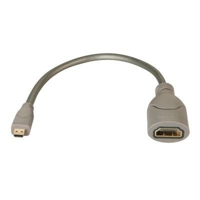 Photo of Lindy Micro-HDMI Male to HDMI Female Cable