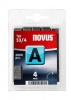 Novus LLC Novus A Typ 53/4 Staples pack 2000 staples Crown W: 11.3 mm wire W 0.75 mm Photo