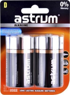 Photo of Astrum AAB020 LR20 Long Life Alkaline Batteries