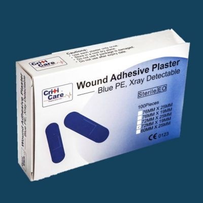 Photo of Be Safe Paramedical Blue X-ray Detectable Type Plaster Strips