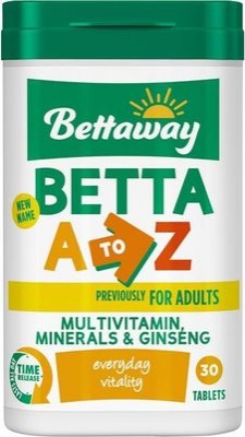 Photo of Bettaway Betta A to Z - Multivitamin Mineral and Ginseng Time Release Tablets