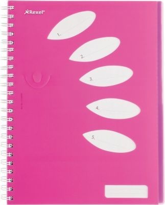 Photo of Rexel Joy Subject Notebooks with a 2 Year Calender