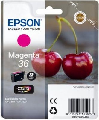 Photo of Epson 36 Original Magenta 1 pieces Singlepack Claria Home Ink