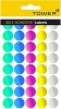 Tower Round Colour Code Labels - Sheets Photo