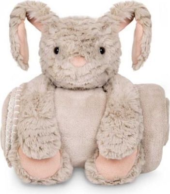 Photo of BebedeParis Plush Bunny with Blanket Soft Toy