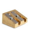 Jakar Brass Double Hole Pencil Sharpener Photo
