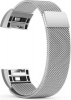 Linxure Milanese Strap for the Fitbit Charge 2 Silver Large
