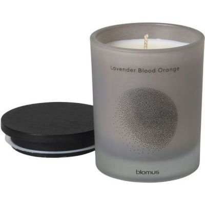 Photo of Blomus Flavo Scented Candle with Wooden Lid - Lavender and Blood Orange