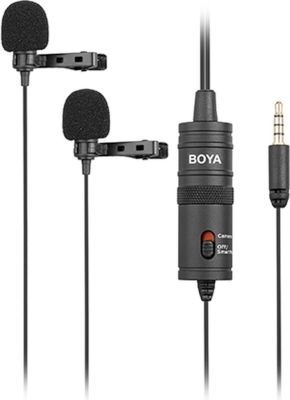 Photo of BOYA BY-M1DM Dual Lavalier Universal Microphone
