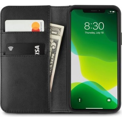 Photo of Moshi Overture mobile phone case 14.7 cm Wallet case Black