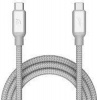 Adam Elements Casa C100 USB cable 2 m 3.2 Gen 1 (3.1 C Silver CASA USB3.1 USB-C to 100W Cable silver Photo