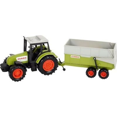 Photo of Dickie Toys Farm Series - Claas Tractor and Trailer